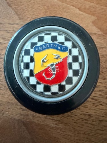 Abarth hupenknopf horn button - abarth,