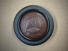 Leder Hupenknopf Leather Horn