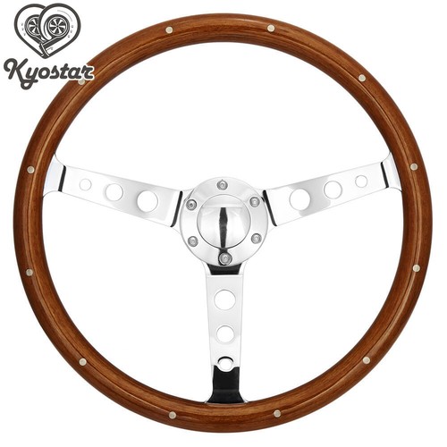 Holzlenkrad 380mm oldtimer - holzlenkrad,