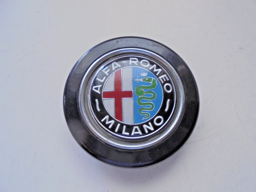 Hupenknopf alfa romeo schwarz - hupenknopf,