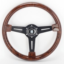 350mm Holz Lenkrad Auto Retro