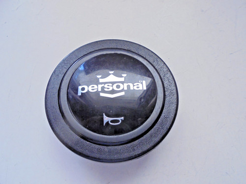Hupenknopf personal schwarz - hupenknopf, Ø