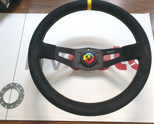 Abarth sportlenkrad wildleder - sportlenkrad,